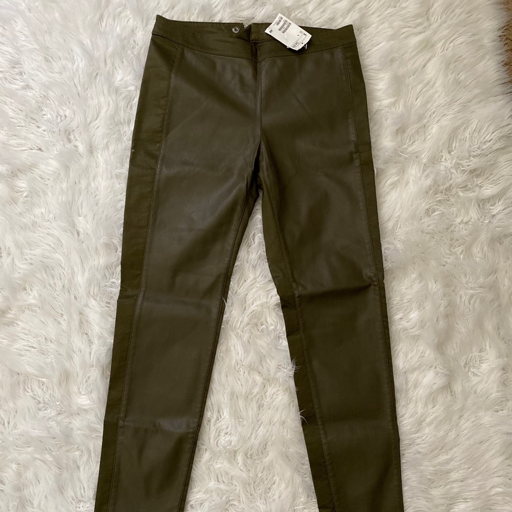H&M Olive Skinny Pants